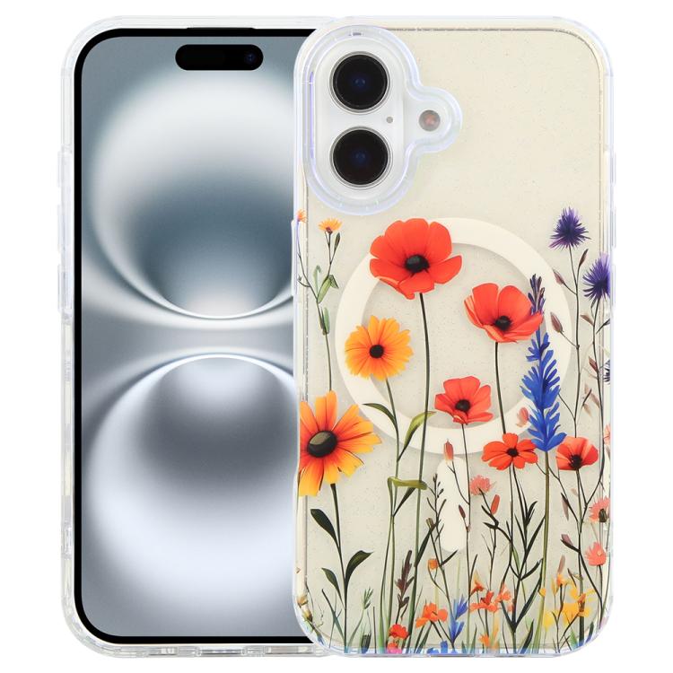 IMDブルーライトジャングルシリーズ磁気スマホケース、iPhone 16用、iPhone 15 Pro Max用、iPhone 15 Pro用、iPhone 15 Plus / 14 Plus用、iPhone 15用、iPhone 14 / 13用、iPhone 14 Pro用、iPhone 14 Pro Max用