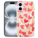 IMDブルーライトジャングルシリーズ磁気スマホケース、iPhone 16用、iPhone 15 Pro Max用、iPhone 15 Pro用、iPhone 15 Plus / 14 Plus用、iPhone 15用、iPhone 14 / 13用、iPhone 14 Pro用、iPhone 14 Pro Max用