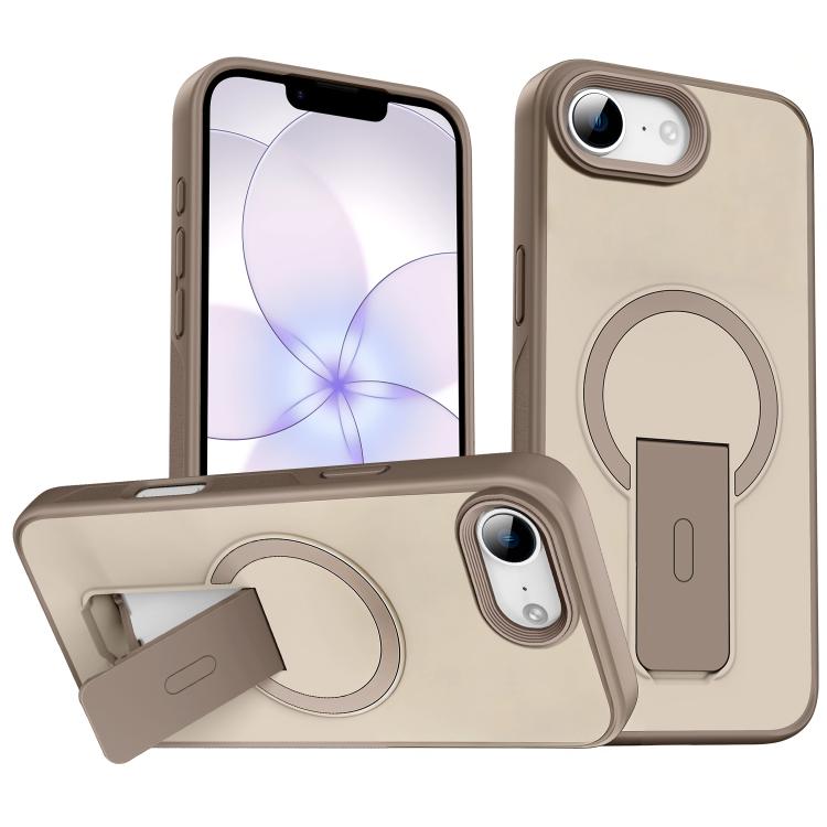 スキンフィールインビジブルキックスタンドMagSafeスマホケース、iPhone 16e / 17e用、iPhone 17 Pro Max用、iPhone 17 Pro用、iPhone 17用、iPhone Air用