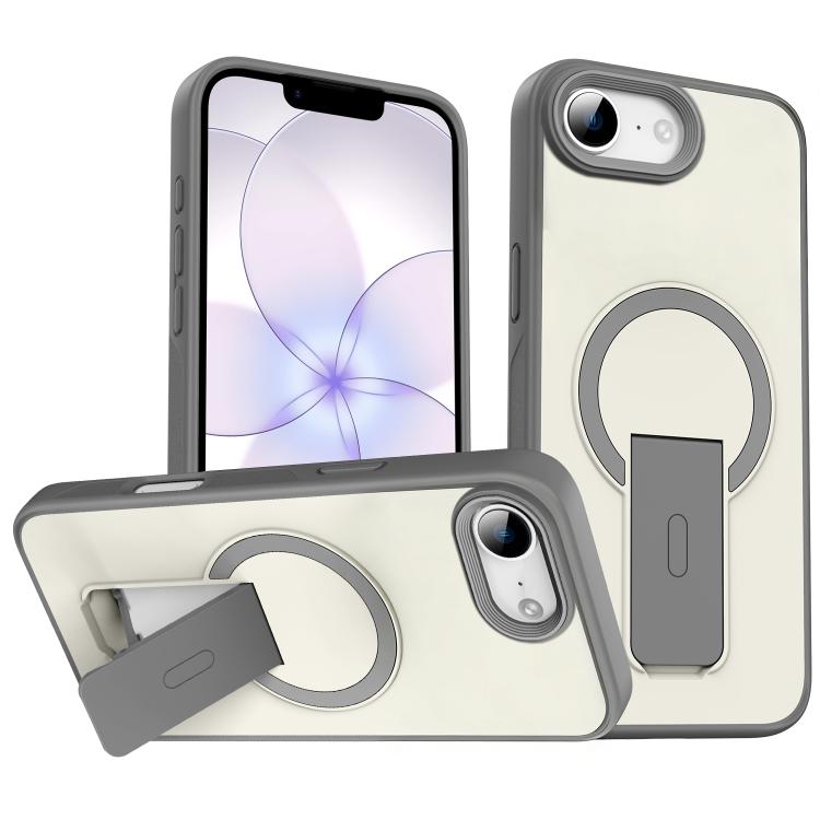 スキンフィールインビジブルキックスタンドMagSafeスマホケース、iPhone 16e / 17e用、iPhone 17 Pro Max用、iPhone 17 Pro用、iPhone 17用、iPhone Air用