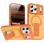 スキンフィールインビジブルキックスタンドMagSafeスマホケース、iPhone 16e / 17e用、iPhone 17 Pro Max用、iPhone 17 Pro用、iPhone 17用、iPhone Air用
