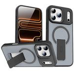 スキンフィールインビジブルキックスタンドMagSafeスマホケース、iPhone 16e / 17e用、iPhone 17 Pro Max用、iPhone 17 Pro用、iPhone 17用、iPhone Air用