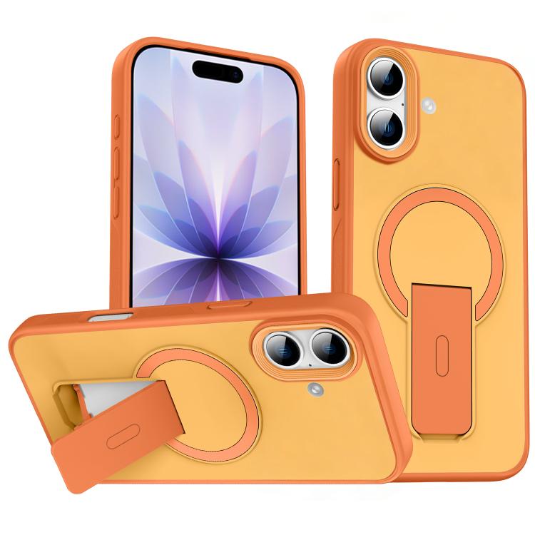 スキンフィールインビジブルキックスタンドMagSafeスマホケース、iPhone 16e / 17e用、iPhone 17 Pro Max用、iPhone 17 Pro用、iPhone 17用、iPhone Air用