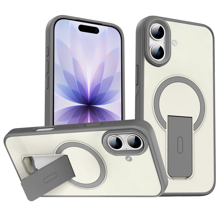 スキンフィールインビジブルキックスタンドMagSafeスマホケース、iPhone 16e / 17e用、iPhone 17 Pro Max用、iPhone 17 Pro用、iPhone 17用、iPhone Air用