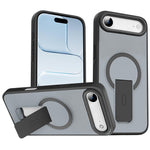 スキンフィールインビジブルキックスタンドMagSafeスマホケース、iPhone 16e / 17e用、iPhone 17 Pro Max用、iPhone 17 Pro用、iPhone 17用、iPhone Air用