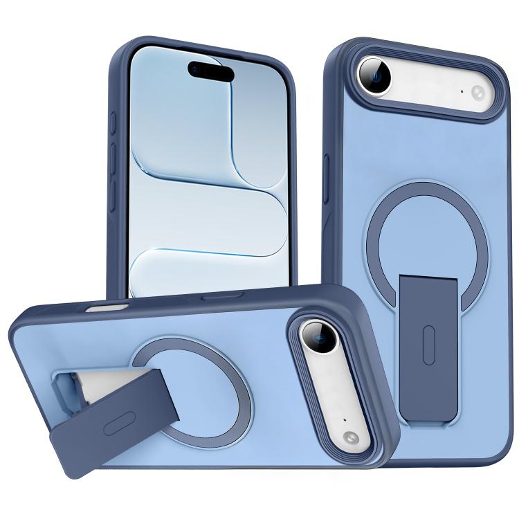スキンフィールインビジブルキックスタンドMagSafeスマホケース、iPhone 16e / 17e用、iPhone 17 Pro Max用、iPhone 17 Pro用、iPhone 17用、iPhone Air用