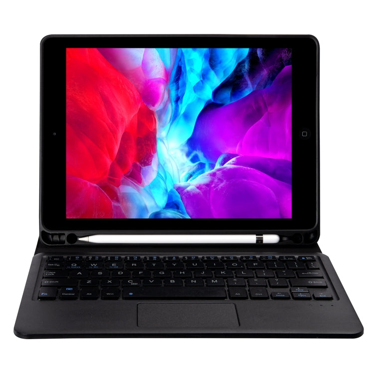 T098B-A プレスドスキンテクスチャ TPU 着脱式 キャンディカラー Bluetoothキーボード保護ケース iPad Air 11 2024 / 2025 / Air 4 10.9インチ 2020用 スタンド＆ペンスロット＆タッチ対応, T098B-A