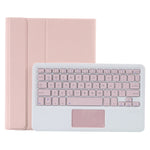 T098B-A プレスドスキンテクスチャ TPU 着脱式 キャンディカラー Bluetoothキーボード保護ケース iPad Air 11 2024 / 2025 / Air 4 10.9インチ 2020用 スタンド＆ペンスロット＆タッチ対応, T098B-A