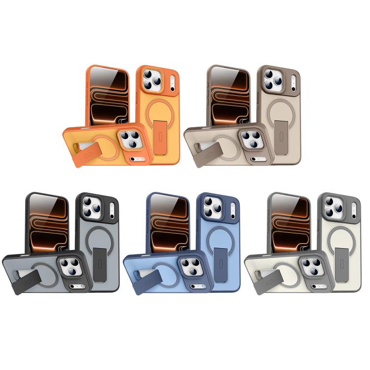 スキンフィールインビジブルキックスタンドMagSafeスマホケース、iPhone 16e / 17e用、iPhone 17 Pro Max用、iPhone 17 Pro用、iPhone 17用、iPhone Air用