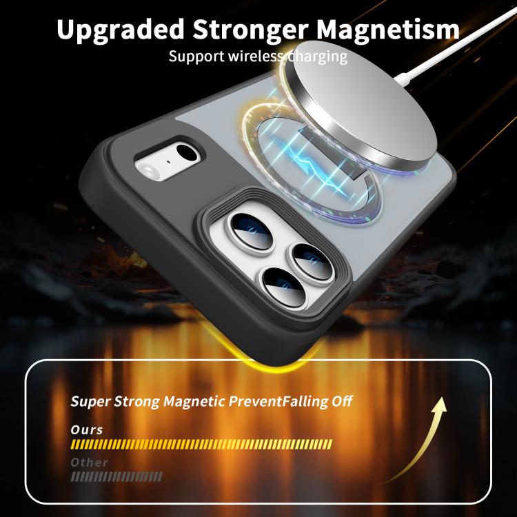 スキンフィールインビジブルキックスタンドMagSafeスマホケース、iPhone 16e / 17e用、iPhone 17 Pro Max用、iPhone 17 Pro用、iPhone 17用、iPhone Air用