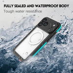 RedPepper VシリーズIP68防水磁気スマホケース、iPhone 17 Pro Max用