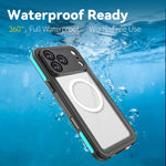 RedPepper VシリーズIP68防水磁気スマホケース、iPhone 17 Pro Max用
