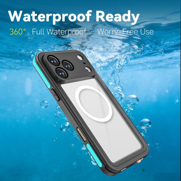 RedPepper VシリーズIP68防水磁気スマホケース、iPhone 17 Pro Max用