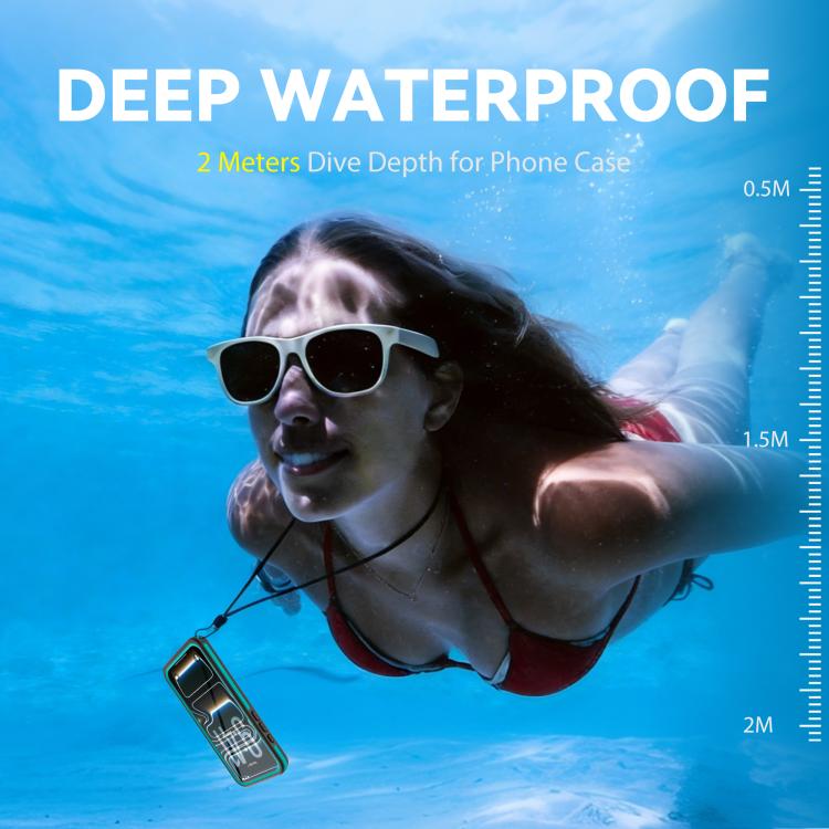 RedPepper VシリーズIP68防水磁気スマホケース、iPhone 17 Pro Max用