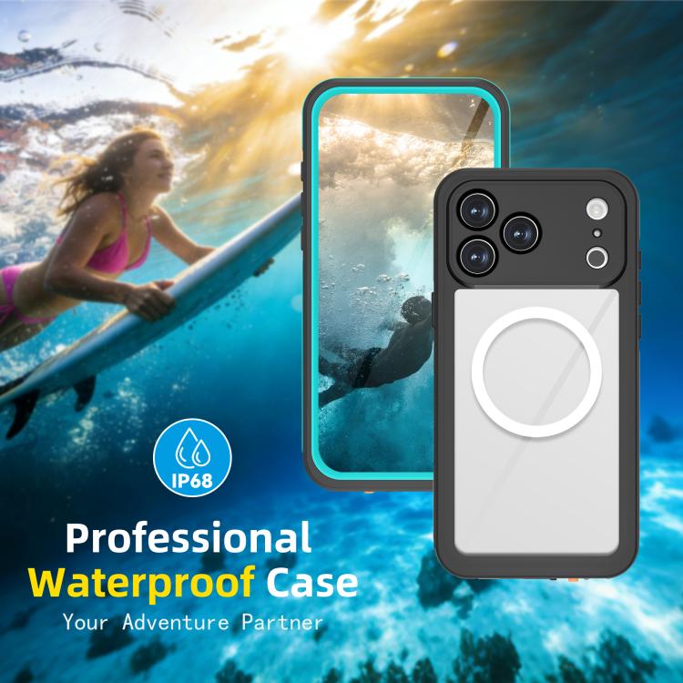 RedPepper VシリーズIP68防水磁気スマホケース、iPhone 17 Pro Max用