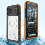 RedPepper VシリーズIP68防水磁気スマホケース、iPhone 17 Pro Max用