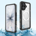 RedPepper VシリーズIP68防水磁気電話ケース、iPhone 17 Pro用、iPhone 17用