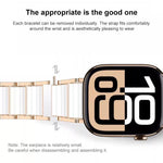 xDfind セラミックステンレススチールウォッチバンド、Apple Watch 42 / 44 / 45 / 46 / 49mm用、Apple Watch 38 / 40 / 41 / S11 42mm用
