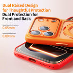大穴フロストスキンフィール磁気ホルダースマホケース AIシャッターボタン付き、iPhone 17 Pro Max用、iPhone 17 Pro用