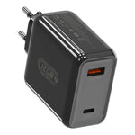 HX119 120W USBおよびType-Cデュアルインターフェース高速充電器, EUプラグ, UKプラグ, USプラグ