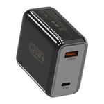 HX119 120W USBおよびType-Cデュアルインターフェース高速充電器, EUプラグ, UKプラグ, USプラグ