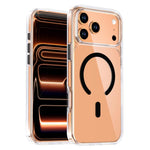 クリスタルトランスペアレント磁気スマホケース、iPhone 17 Pro Max用、iPhone 17 Pro用