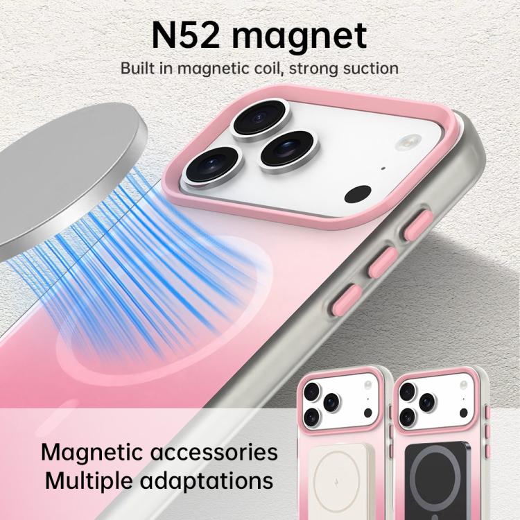 キャンディグラデーションシリーズ 3-in-1 ハイブリッド磁気スマホケース、iPhone 15 Pro Max用、iPhone 15 Pro用、iPhone 15 Plus用、iPhone 15用、iPhone 14 Plus用、iPhone 14用、iPhone 14 Pro用、iPhone 14 Pro Max用