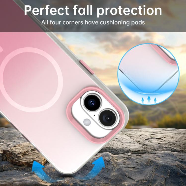 キャンディグラデーションシリーズ 3-in-1 ハイブリッド磁気スマホケース、iPhone 17 Pro Max用、iPhone 17 Pro用、iPhone 17用、iPhone Air用、iPhone 16 Pro Max用、iPhone 16 Pro用、iPhone 16 Plus用、iPhone 16用