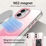 キャンディグラデーションシリーズ 3-in-1 ハイブリッド磁気スマホケース、iPhone 17 Pro Max用、iPhone 17 Pro用、iPhone 17用、iPhone Air用、iPhone 16 Pro Max用、iPhone 16 Pro用、iPhone 16 Plus用、iPhone 16用