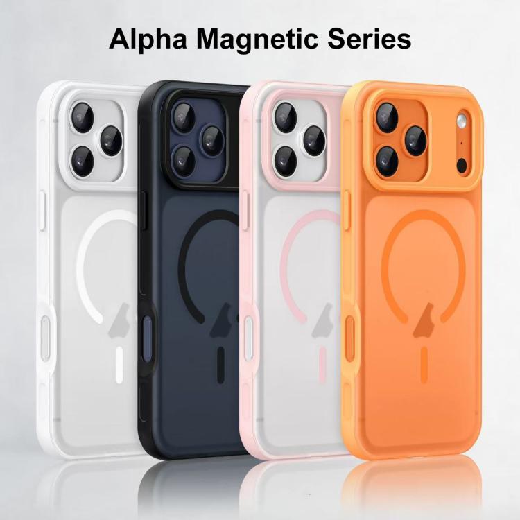 アルファスタイル スキンフィール磁気スマホケース、iPhone 17 Pro Max用、iPhone 17 Pro用
