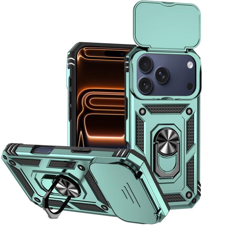 XDcase スライディングカムシールドリングホルダー磁気スマホケース、iPhone 17 Pro Max用、iPhone 17 Pro用、iPhone 17用、iPhone Air用