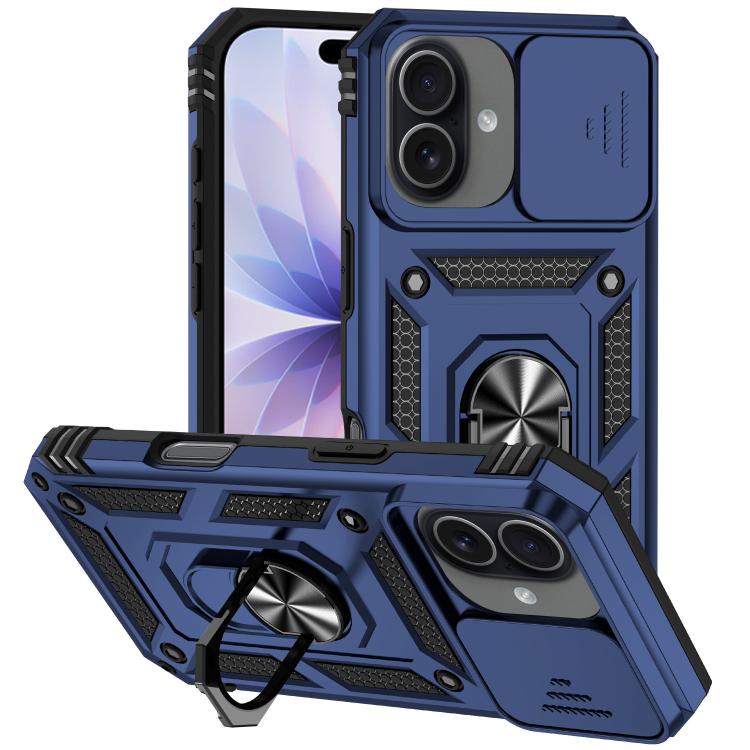 XDcase スライディングカムシールドリングホルダー磁気スマホケース、iPhone 17 Pro Max用、iPhone 17 Pro用、iPhone 17用、iPhone Air用
