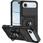 XDcase スライディングカムシールドリングホルダー磁気スマホケース、iPhone 17 Pro Max用、iPhone 17 Pro用、iPhone 17用、iPhone Air用