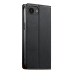 Dierfeng つなぎ合わせ強力磁気RFIDヴィーガンレザースマホケース、iPhone 17e / 16e用、iPhone 17 Pro Max用、iPhone 17 Pro用、iPhone 17用、iPhone Air用、iPhone 16 Pro Max用、iPhone 16 Pro用、iPhone 16 Plus用