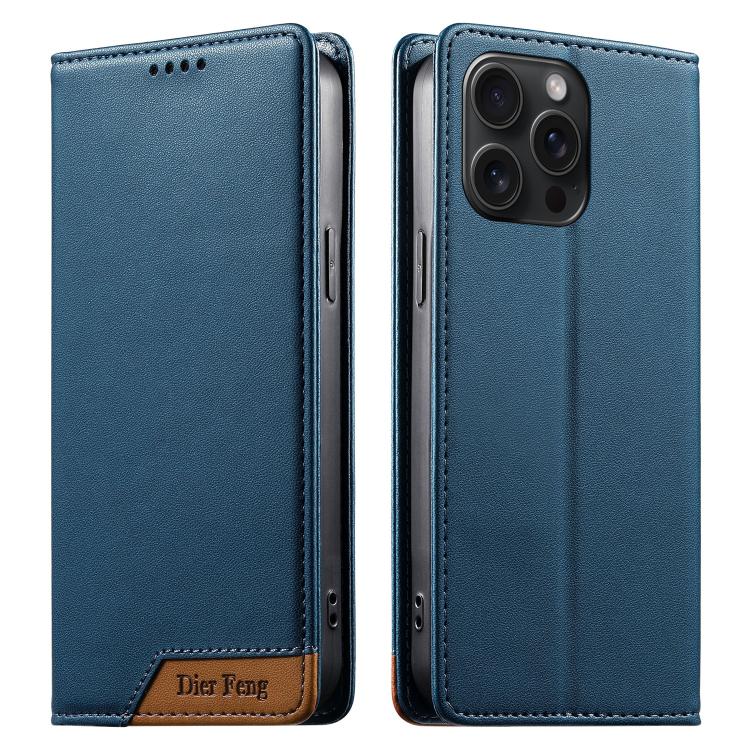Dierfeng つなぎ合わせ強力磁気RFIDヴィーガンレザースマホケース、iPhone 16用、iPhone 15 Pro Max用、iPhone 15 Pro用、iPhone 15 Plus用、iPhone 15用、iPhone 14 Plus用、iPhone 14 / 13用、iPhone 14 Pro用