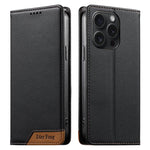 Dierfeng つなぎ合わせ強力磁気RFIDヴィーガンレザースマホケース、iPhone 16用、iPhone 15 Pro Max用、iPhone 15 Pro用、iPhone 15 Plus用、iPhone 15用、iPhone 14 Plus用、iPhone 14 / 13用、iPhone 14 Pro用