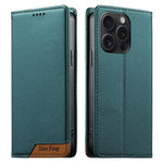 Dierfeng つなぎ合わせ強力磁気RFIDヴィーガンレザースマホケース、iPhone 16用、iPhone 15 Pro Max用、iPhone 15 Pro用、iPhone 15 Plus用、iPhone 15用、iPhone 14 Plus用、iPhone 14 / 13用、iPhone 14 Pro用