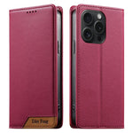 Dierfeng つなぎ合わせ強力磁気RFIDヴィーガンレザースマホケース、iPhone 16用、iPhone 15 Pro Max用、iPhone 15 Pro用、iPhone 15 Plus用、iPhone 15用、iPhone 14 Plus用、iPhone 14 / 13用、iPhone 14 Pro用
