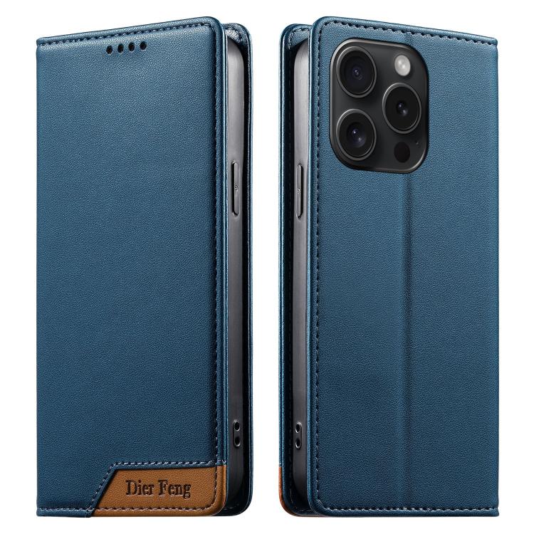 Dierfeng つなぎ合わせ強力磁気RFIDヴィーガンレザースマホケース、iPhone 16用、iPhone 15 Pro Max用、iPhone 15 Pro用、iPhone 15 Plus用、iPhone 15用、iPhone 14 Plus用、iPhone 14 / 13用、iPhone 14 Pro用