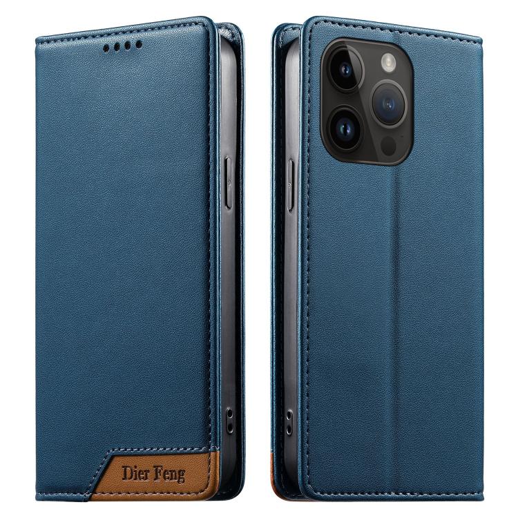 Dierfeng つなぎ合わせ強力磁気RFIDヴィーガンレザースマホケース、iPhone 16用、iPhone 15 Pro Max用、iPhone 15 Pro用、iPhone 15 Plus用、iPhone 15用、iPhone 14 Plus用、iPhone 14 / 13用、iPhone 14 Pro用