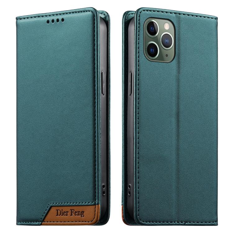 Dierfeng スプライシング強力マグネットRFIDヴィーガンレザースマホケース iPhone 11 Pro Max用 iPhone 11用 iPhone 11 Pro用 iPhone X / XS用 iPhone XR用 iPhone XS Max用 iPhone 8 Plus / 7 Plus用