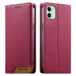 Dierfeng スプライシング強力マグネットRFIDヴィーガンレザースマホケース iPhone 11 Pro Max用 iPhone 11用 iPhone 11 Pro用 iPhone X / XS用 iPhone XR用 iPhone XS Max用 iPhone 8 Plus / 7 Plus用