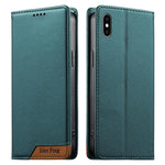 Dierfeng スプライシング強力マグネットRFIDヴィーガンレザースマホケース iPhone 11 Pro Max用 iPhone 11用 iPhone 11 Pro用 iPhone X / XS用 iPhone XR用 iPhone XS Max用 iPhone 8 Plus / 7 Plus用