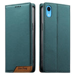Dierfeng スプライシング強力マグネットRFIDヴィーガンレザースマホケース iPhone 11 Pro Max用 iPhone 11用 iPhone 11 Pro用 iPhone X / XS用 iPhone XR用 iPhone XS Max用 iPhone 8 Plus / 7 Plus用