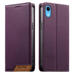 Dierfeng スプライシング強力マグネットRFIDヴィーガンレザースマホケース iPhone 11 Pro Max用 iPhone 11用 iPhone 11 Pro用 iPhone X / XS用 iPhone XR用 iPhone XS Max用 iPhone 8 Plus / 7 Plus用