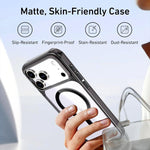 クリスタルカラフル磁気スマホケース、iPhone 17 Pro Max用、iPhone 17 Pro用