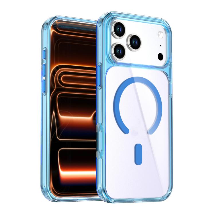 クリスタルカラフル磁気スマホケース、iPhone 17 Pro Max用、iPhone 17 Pro用