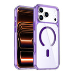 クリスタルカラフル磁気スマホケース、iPhone 17 Pro Max用、iPhone 17 Pro用