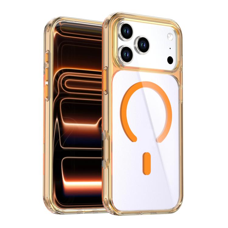 クリスタルカラフル磁気スマホケース、iPhone 17 Pro Max用、iPhone 17 Pro用