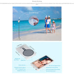 FEELWORLD MC4 Vlogライブ配信用自撮りスクリーンモニター 磁気背面 ワイヤレス接続 リモコン付き